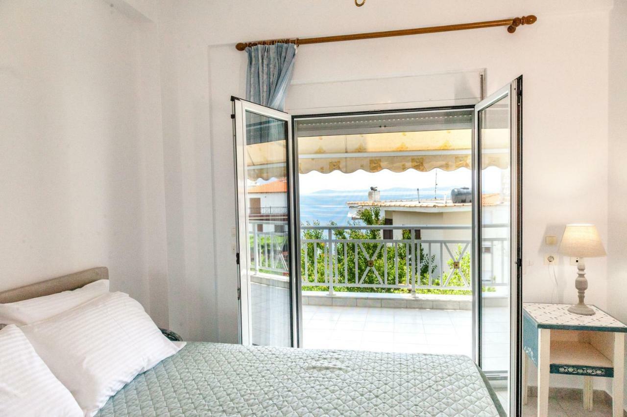 Apartmán Casa Bianca Μεζονέτα Με Θέα Στη Θάλασσα Neos Marmaras Exteriér fotografie